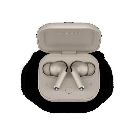 slušalke MOTOROLA Buds+, in-ear, brezžične, BT, bež