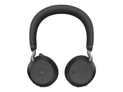 Slušalke JABRA Evolve2 75 Link380a MS, on-ear, stereo, USB-A, BT, črne
