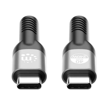 Kabel MANHATTAN, USB 4 Gen3x2, USB-C (M) na USB-C (M), PD 3.1, 240W, Thunderbolt 4, 1.0m