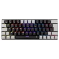 Tipkovnica WHITE SHARK GK-002112V2 Wakizashi-2, RGB, crveni switch, mehanička, UK/HR, črno-siva
