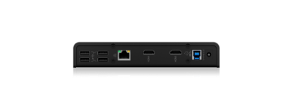 Priklopna postaja ICY BOX IB-DK2251AC, USB-C/B na 2x HDMI, USB-C, 3x USB 3.0 Type-A, 4x USB 2.0 Type-A, G-LAN RJ45, za  prenosni računalnik