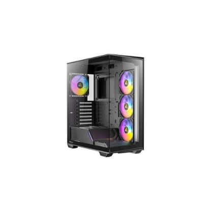 Ohišje ANTEC C3 ARGB, MIDI, ATX, z oknom, črno, brez napajanja
