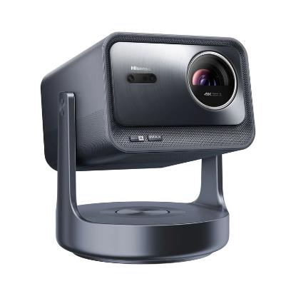 Projektor HISENSE Smart Mini Projector C2, laser, 4K, 2000 ANSI, WiFi, BT, HDMI, sivi