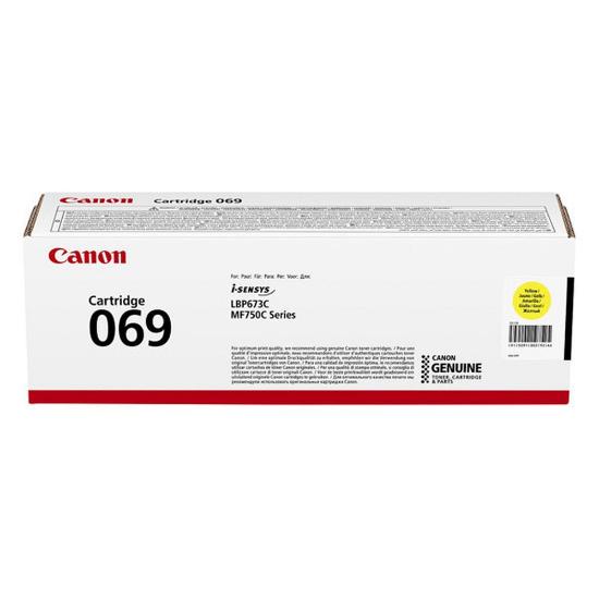 Toner CANON CRG-069, 1900 stranica, žuti