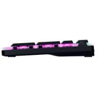 Tipkovnica RAZER Deathstalker V2 Pro, bežična, mehanička, Clicky Optical Purple Switch, RGB, US, crna