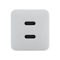Kućni punjač ASUS AC65-05 GaN, 65W PD, 2xUSB-C, kabel, bijeli