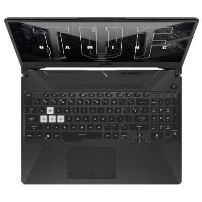Prenosnik ASUS TUF Gaming A15 FA506NC-HN012 / Ryzen 5 7535HS, 16 GB RAM, 512 GB SSD, nVidia GeForce RTX 3050, 15,6" FHD 144 Hz IPS, brez operacijskega sistema, črne barve