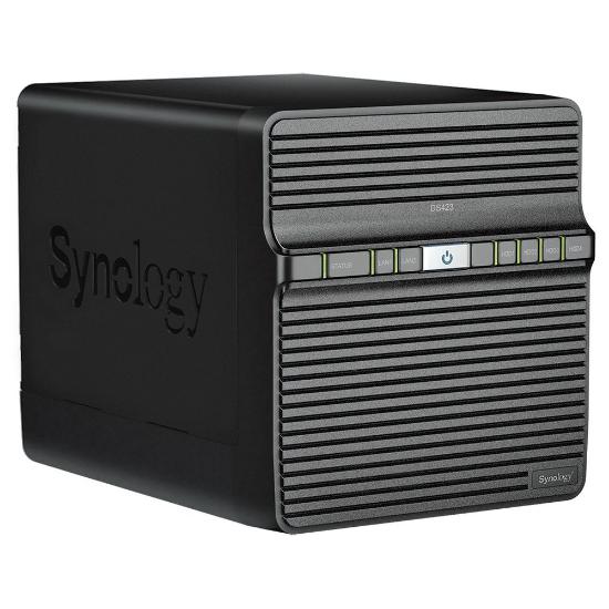 SYNOLOGY DS423 DiskStation 4-bay NAS server, 2.5"/3.5" HDD/SSD, Wake on LAN/WAN, 2GB, G-LAN, 2x USB 3.2