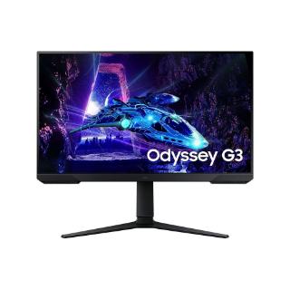 Gaming monitor 27" SAMSUNG LS27DG302EUXEN, FHD, VA, 180Hz, 1ms, 250cd/m2, FreeSync, pivot, crni