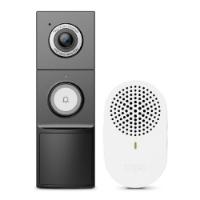 Pametno bežično zvono TP-LINK Tapo D235, 2K, WiFi, baterijsko, crno