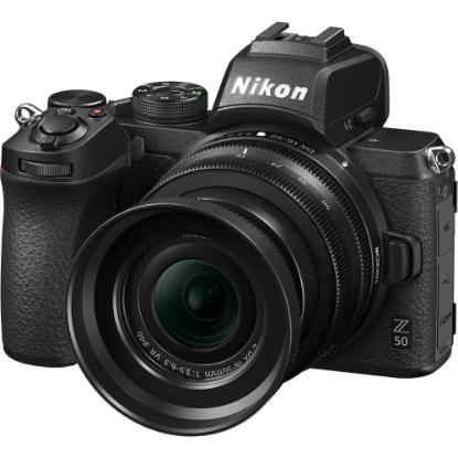 Digitalni fotoaparat NIKON Z50 + 16-50VR + 50-250 VR, 20,9 MP, DX CMOS senzor, 4K Ultra HD, crni
