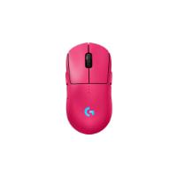 Miška LOGITECH Pro 2 Lightspeed, RGB, optički, bežični, 32000dpi, rozi