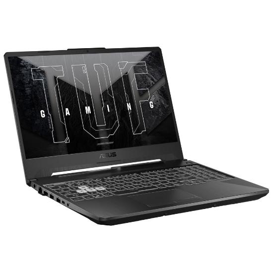 Prenosnik ASUS TUF Gaming A15 FA506NC-HN012 / Ryzen 5 7535HS, 16 GB RAM, 512 GB SSD, nVidia GeForce RTX 3050, 15,6" FHD 144 Hz IPS, brez operacijskega sistema, črne barve