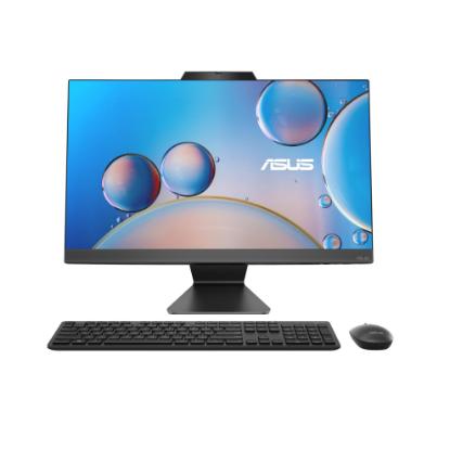 Računalnik AiO ASUS A3402WVAK-WB33C0 / 23,8" FHD IPS, Core i3 1315U, 16 GB, 512 GB SSD, Intel HD Graphics, WiFi, tipkovnica, miška, brez operacijskega sistema, črno