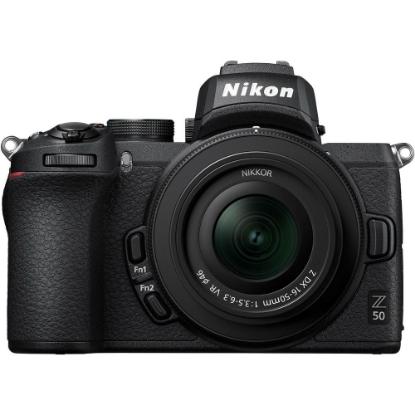 Digitalni fotoaparat NIKON Z50 + 16-50VR, 20,9 MP, DX CMOS senzor, 4K Ultra HD, crni