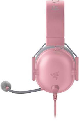 Slušalice RAZER Blackshark V2 X Quartz, roze