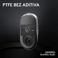 Miš LOGITECH Pro X Superlight 2, bežični, optički, 32000dpi, bijeli, USB