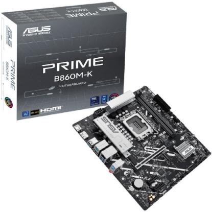 Matična plošča ASUS PRIME B860M-K, INTEL B860M-K, DDR5, mATX, s. 1851