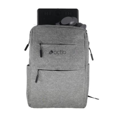 Ruksak za laptop OCTIO Essentials MultiPack, 15.6", sivi
