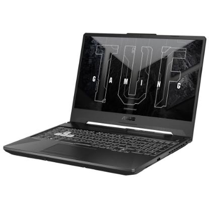 Prenosnik ASUS TUF Gaming A15 FA506NC-HN012 / Ryzen 5 7535HS, 16 GB RAM, 512 GB SSD, nVidia GeForce RTX 3050, 15,6" FHD 144 Hz IPS, brez operacijskega sistema, črne barve