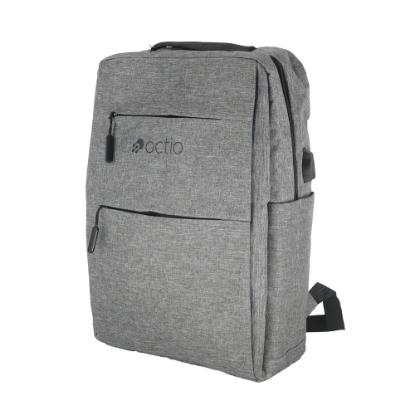 Ruksak za laptop OCTIO Essentials MultiPack, 15.6", sivi