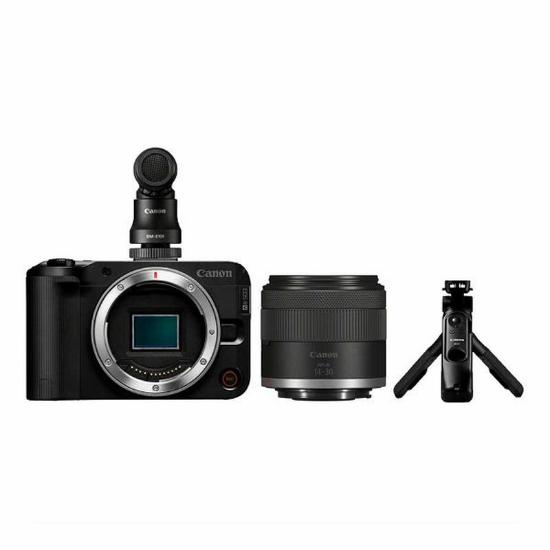 Digitalni fotoaparat CANON EOS R50 V Body, 25 MP, 4K, crni