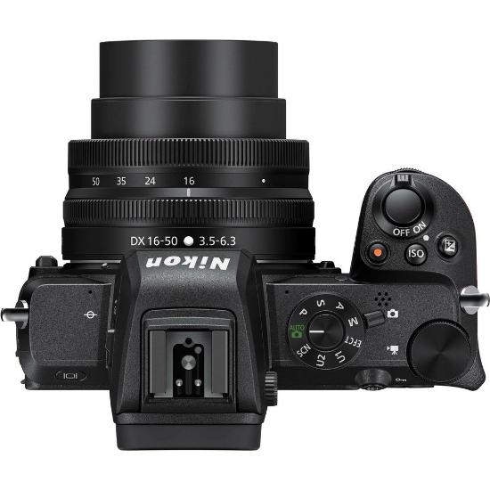 Digitalni fotoaparat NIKON Z50 + 16-50VR, 20,9 MP, DX CMOS senzor, 4K Ultra HD, crni