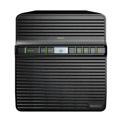 SYNOLOGY DS423 DiskStation 4-bay NAS server, 2.5"/3.5" HDD/SSD, Wake on LAN/WAN, 2GB, G-LAN, 2x USB 3.2