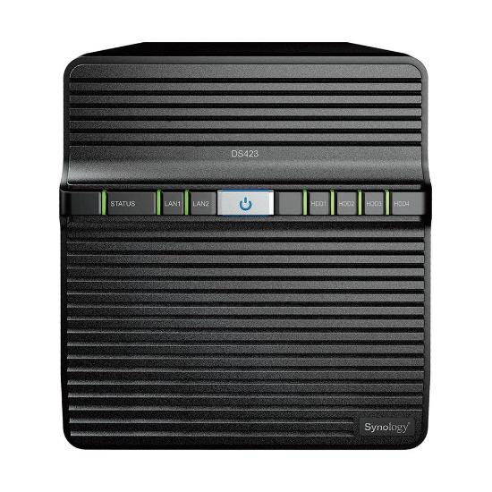 SYNOLOGY DS423 DiskStation 4-bay NAS server, 2.5"/3.5" HDD/SSD, Wake on LAN/WAN, 2GB, G-LAN, 2x USB 3.2