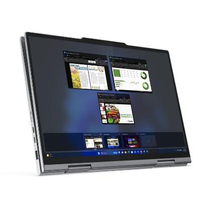 Laptop LENOVO ThinkPad X1 2-in-1 Gen 9 21KE0035SC / Core Ultra 5 125U, 16GB, 512GB SSD, Intel HD Graphics, 14" 2,8K 120Hz OLED Touch, Windows 11 Pro, sivi