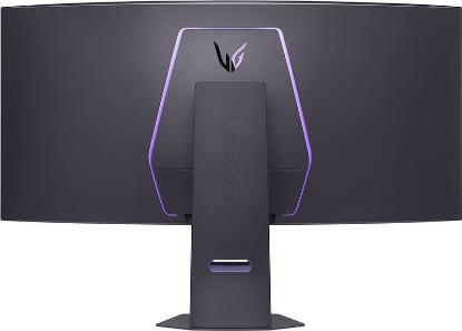 Gaming monitor 44.5" LG 45GX950A-B, 5K 21:9, OLED, 330Hz, 1ms, 1300cd/m2, G-Sync, FreeSync, zakrivljeni, zvučnici, crni