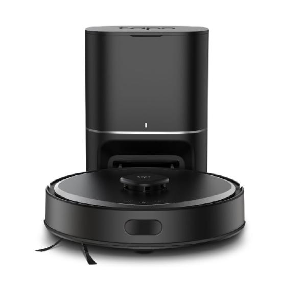 Robotski usisavač TP-LINK Tapo RV30 Max Plus, sa bazom za samopražnjenje, crni
