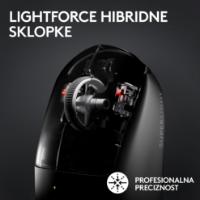 Miš LOGITECH Pro X Superlight 2, bežični, optički, 32000dpi, bijeli, USB