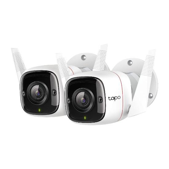 Mrežna nadzorna kamera TP-LINK Tapo C310P2, 2K, vanjska, WiFi, senzor pokreta, noćno snimanje, 2 kamere