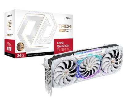 Grafična kartica ASROCK Radeon RX 7900 XTX Taichi White, 24GB GDDR6