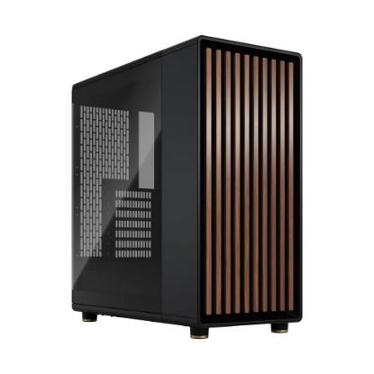Kućište FRACTAL DESIGN North TG Dark, ATX, crno, bez napajanja