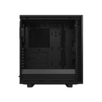 Ohišje FRACTAL DESIGN Define 7 Compact TG Light, ATX, črno, brez napajalnika