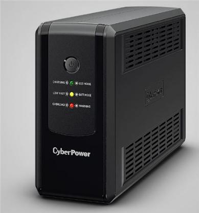 UPS CYBERPOWER, UT650EG, 650VA/360W, line-int., šuko, 3 utičnice, crni