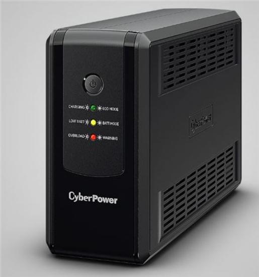 UPS CYBERPOWER, UT650EG, 650VA/360W, line-int., šuko, 3 utičnice, crni
