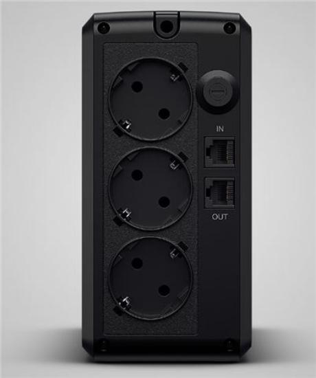 UPS CYBERPOWER, UT650EG, 650VA/360W, line-int., šuko, 3 utičnice, crni