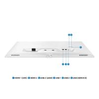 Monitor 32" SAMSUNG Smart LS32DM703UUXDU, 4K UHD, VA, 300cd/m2, 3000:1, USB-C, beli