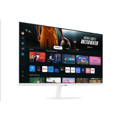 Monitor 32" SAMSUNG Smart LS32DM703UUXDU, 4K UHD, VA, 300cd/m2, 3000:1, USB-C, beli