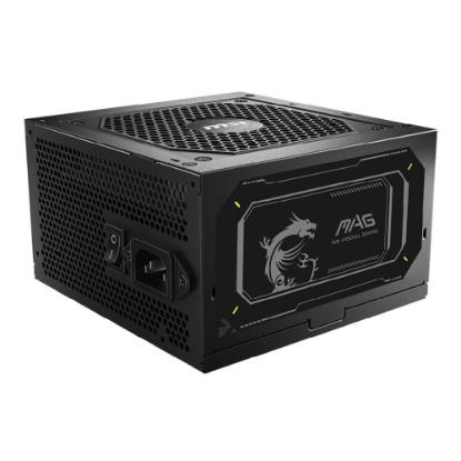Napajalnik 850W, MSI MAG A850GL PCIE5 II, ATX v3.1, 120mm ventilator, modularno, 80+ Gold
