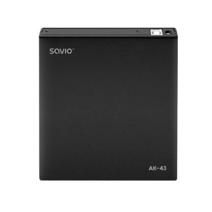 DVD±RW vanjski, SAVIO AK-43, 8x, crni, USB
