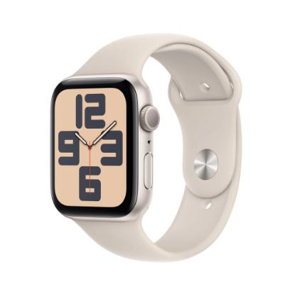 Pametna ura APPLE Watch SE2 V2 GPS, 44mm Starlight Alu Case w Starlight Sport Band - M/L