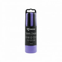 Sredstvo za čišćenje SBOX CS-5005, za čišćenje ekrana mikrofiber krpicom, 150ml, ljubičasto