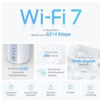 Wireless range extender TP-LINK Deco BE65, BE9300 Tri Band Mesh Wi-Fi 7 sustav, bežični, 2 komada