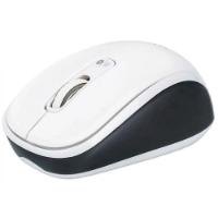Miška MANHATTAN Dual-mode, optički, 1600dpi, bežični, USB, bijelo-črni