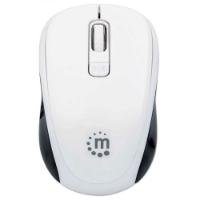 Miška MANHATTAN Dual-mode, optički, 1600dpi, bežični, USB, bijelo-črni