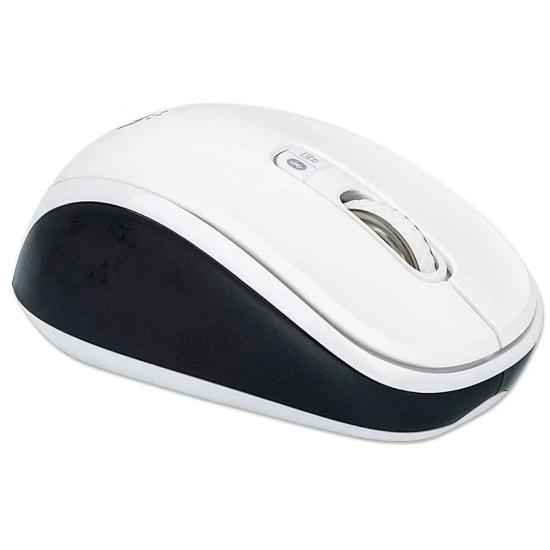 Miška MANHATTAN Dual-mode, optički, 1600dpi, bežični, USB, bijelo-črni